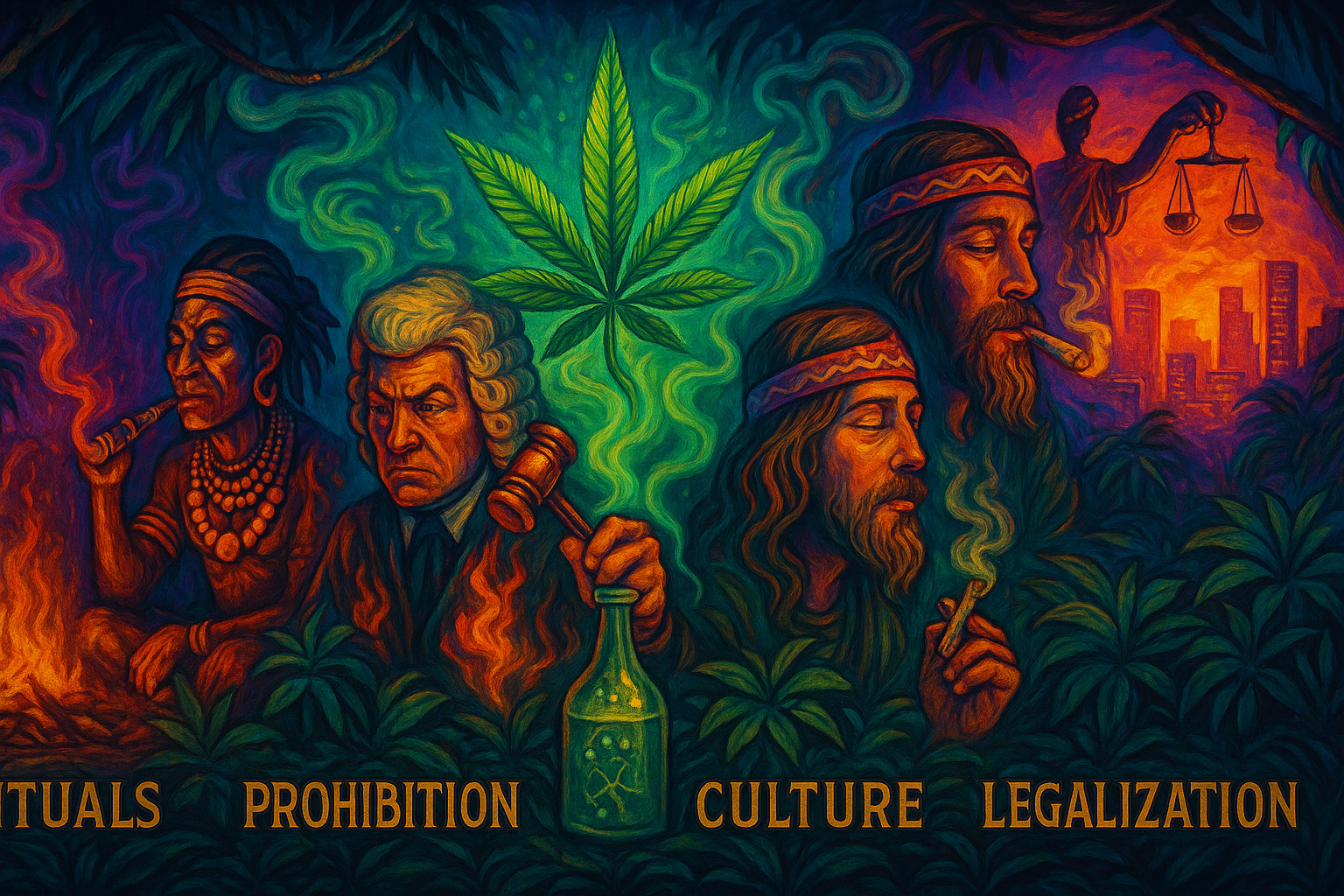 A História da Canábis: Dos Rituais Antigos à Revolução Verde