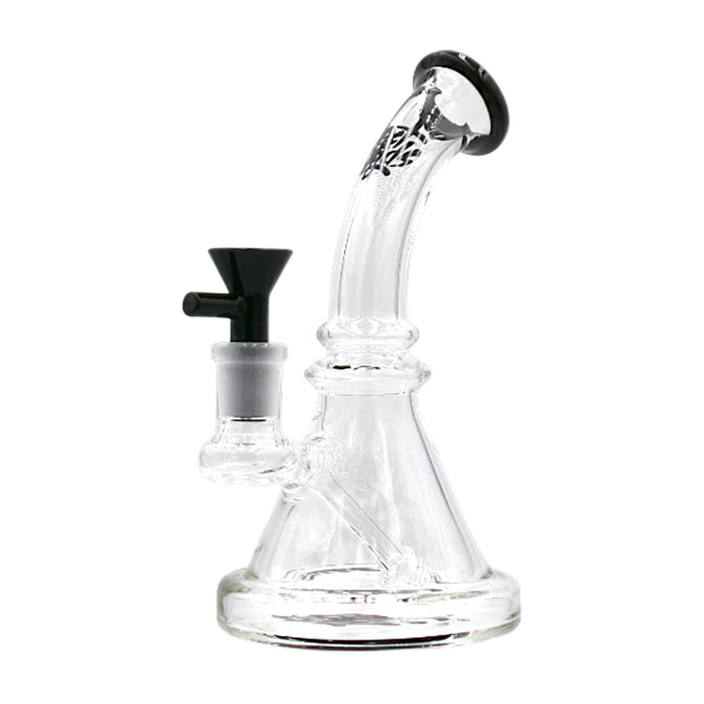 Best Buds Bent Neck Glass Bong 19.5cm