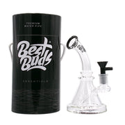 Best Buds Bent Neck Glass Bong 19.5cm