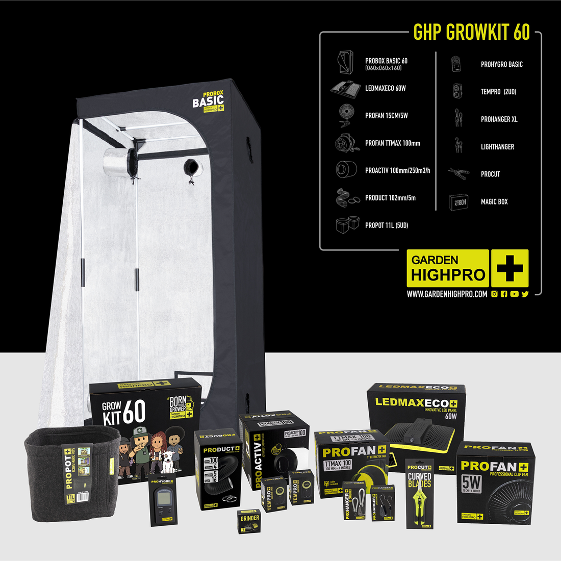 GARDEN HIGPRO GROWKIT 60