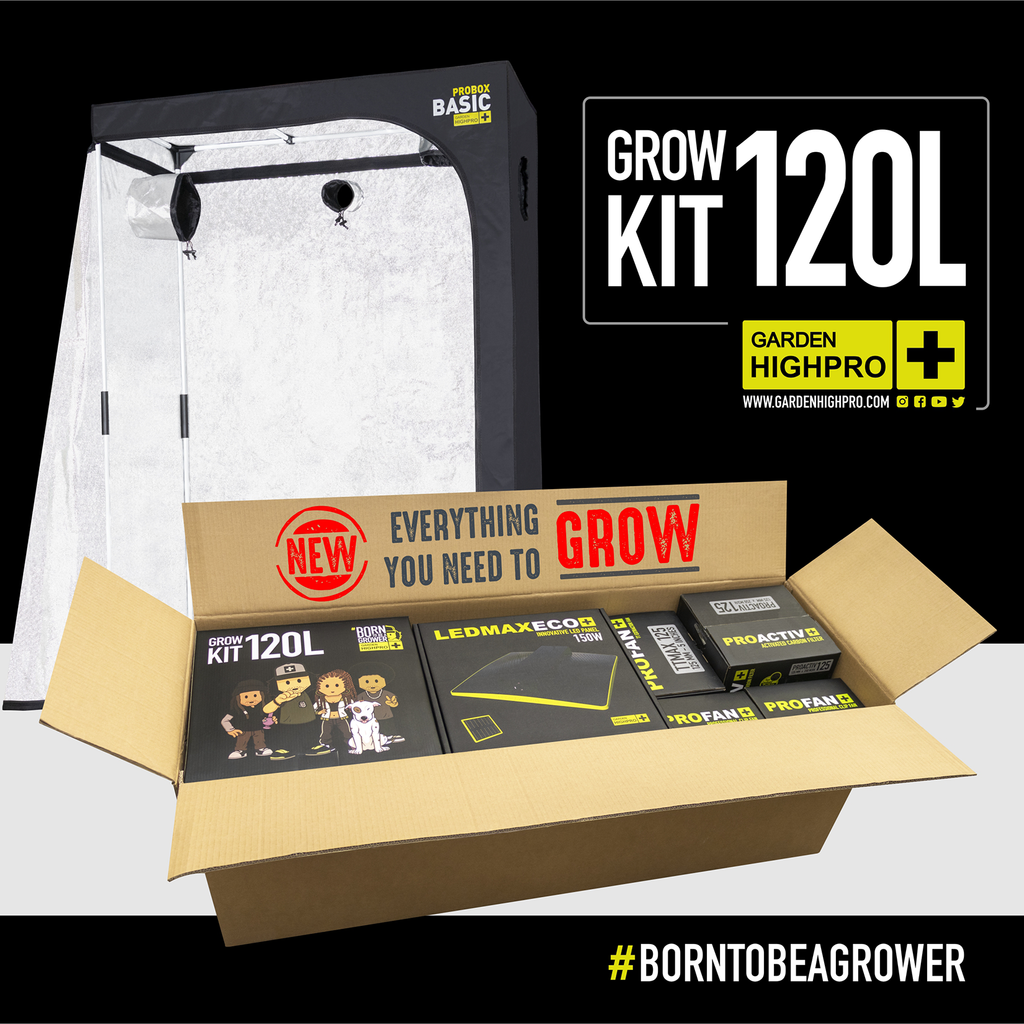 GARDEN HIGHPRO GROW KIT 120L CABINET KIT