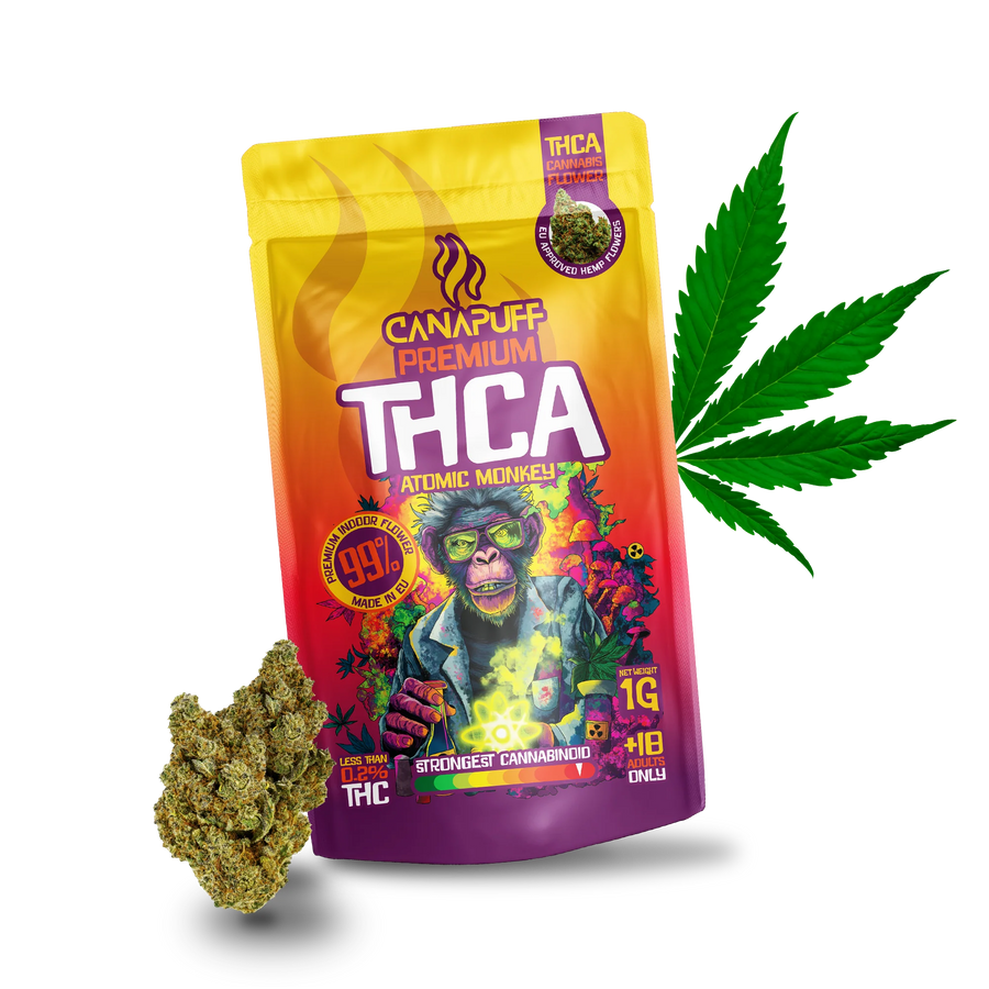 Cannapuff - Atomic Monkey - THCA Collection