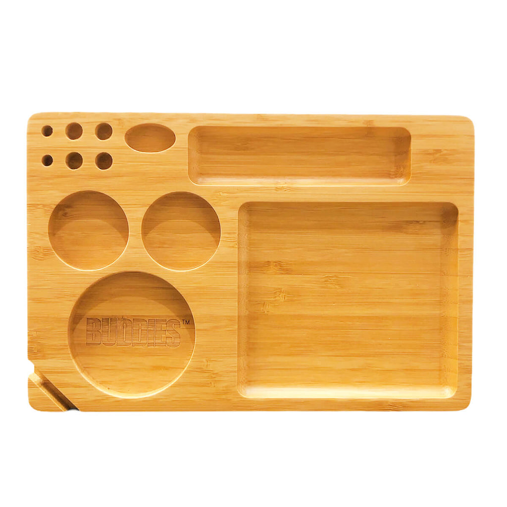 Buddies Tool Set 13-in-1 Bamboo Rolling Tray