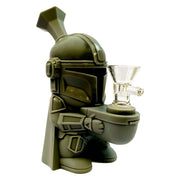 Space Hero Grey Silicone Bong with Removable Pieces 15cm