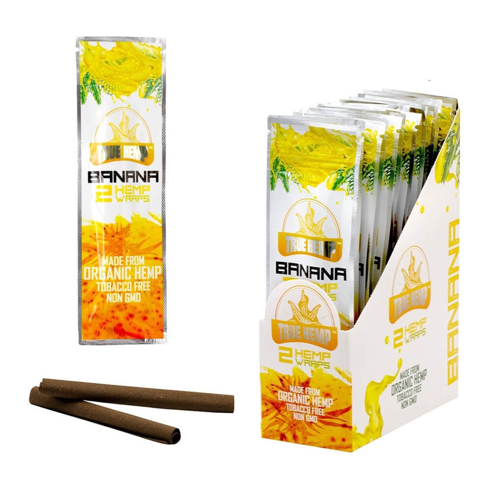 True Hemp Tobacco Free Banana Hemp Wraps