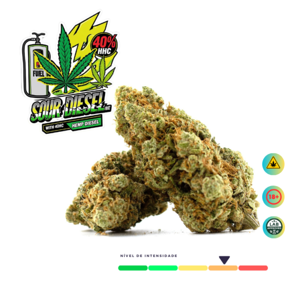 Flôr Seca  Sour Diesel  40% HHC