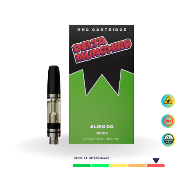 Delta Munchies Vape Cart - Alien OG