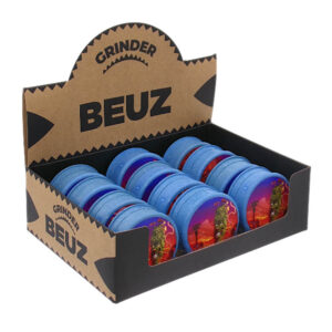 Grinder Biodegradável Beuz – 50mm | Verde, Eco e Sempre Pronto a Rolar