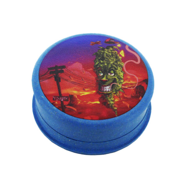 Grinder Biodegradável Beuz – 50mm | Verde, Eco e Sempre Pronto a Rolar